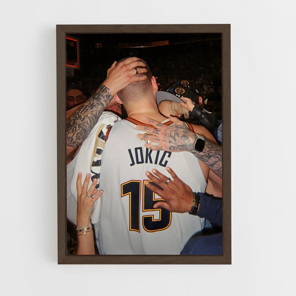 Poster Inked Champion – affiche Basketball (vue 5)